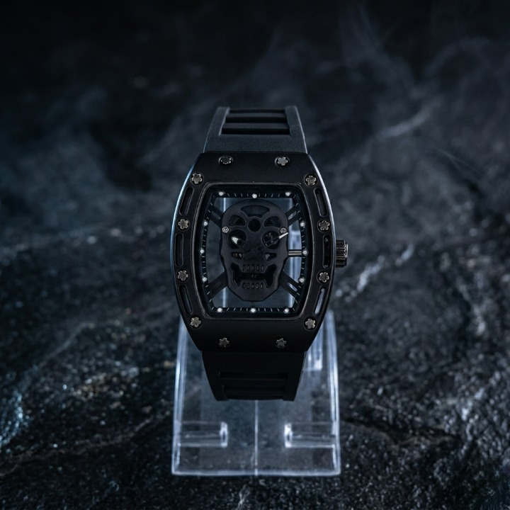 Luxury Non-Waterproof Skull Skeleton Concept Watch