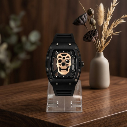 Luxury Non-Waterproof Skull Skeleton Concept Watch
