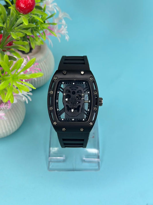 Luxury Non-Waterproof Skull Skeleton Concept Watch